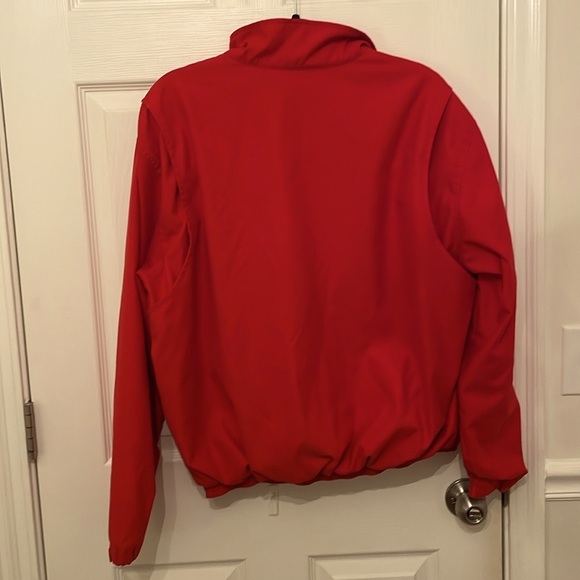 Polo Ralph Lauren Quarter Zip Pullover Large Red - Picture 3 of 6